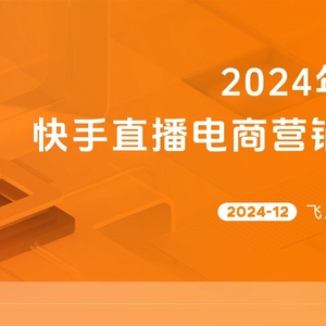 2024年11月快手直播电商营销月报